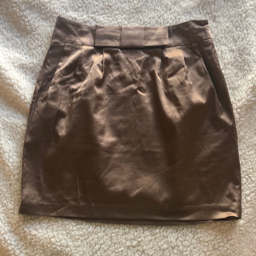 Forever 21, Gold Skirt, Small